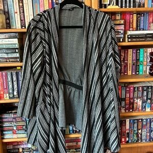 Black and White Striped Blazer/Jacket​